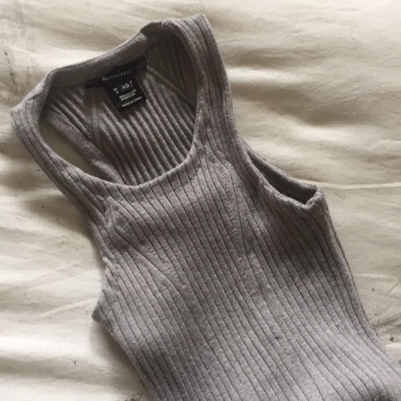 Olivaceous Dresses & Skirts - OLIVACEOUS ribbed knit bodycon midi dress